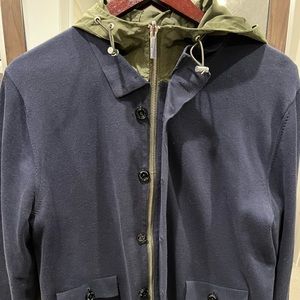 Zara zip up hoodie reversible